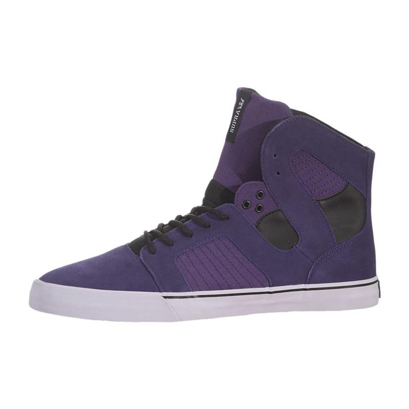 Zapatillas De Skate Supra Argentina Hombre - PILOT Moradas (TSUMC-4356)